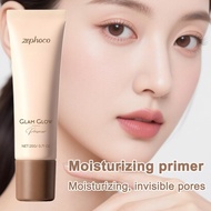 Moisturizing Primer Blurs Pores Soft-focus Finish Balances And Oil Whiteness Unnatural No E0w8