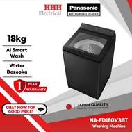 Panasonic 18kg TD Inverter Top Load Washing Machine NA-FD180V3BT Mesin Basuh with Built-In Heater