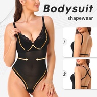 Skims Shoulder Strap Bodysuit - Lace Deep V Halter Neck Evening Body Shaper