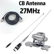 Antena CB 27MHz Antena Radio CB PL259 Lelaki Serasi Midland/Uniden/Midland/Maxon Radio Mudah Alih Lo