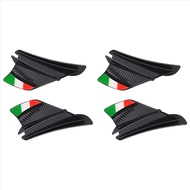 (LAO1) 4x Motorcycle Winglet Aerodynamic Wing Kit Spoiler Motorcycle Wind Flow Fixing Wing for S1000