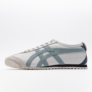 event discounts Onitsuka tiger Same day delivery Authentic Women's Leather Sneakers Men's Running Shoes Unisex Casual Sports Walking Jogging grey school Shoe