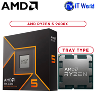 Itw | AMD Ryzen 5 9600X 6 Cores 12 Threads Desktop Processor without cooler (Box | Tray Type)