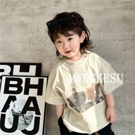 (24 Hours Delivery) Children's T-Shirt Cotton 1 Cool Boy Shirt Summer Loose Short-Sleeved Fashion 73