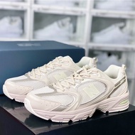 New Balance NB 530 Retro Beige White Milk Grey Casual Rubber Shoes Sneakers For Men Women MR530AA1