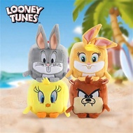 Cute 7cm Square LOONEY TUNES Plush Keychain Soft Collectible Tweety Daffy Toy Gift For Birthday Chri