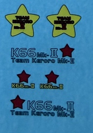 Keroro robot K66 Mk-II Team Keroro Mk-II 水貼