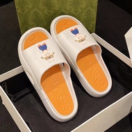 J&H888 พร้อมส่ง "LT-905" รองเท้าแตะสวม พื้นสกรีนตัวอกษร ลายLabu Boo มี2สีน่ารัก