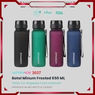 UZSPACE 3037 FROSTED BOTTLE OUTDOOR PORTABLE SPORTS DRINKING WATER BOTTLE LIMITED STOCK