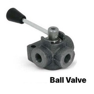 บอลวาล์วเหล็กหล่อ 3 ทาง สำหรับไฮดรอลิค (Cast iron 3 ways ball valve)