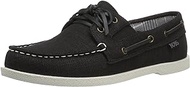 BOBS from Skechers Women's Chill Luxe-Anchor up Flat black Size: 6 B(M) US