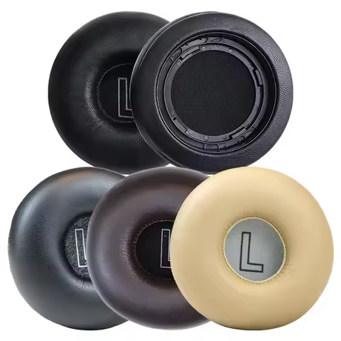 Replacement Original Genuine Sheepskin Leather Ear Pads Cushions Earcups for B&O Bang & Olufsen Beop