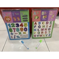 ABC 123 Fun Puzzle Whiteboard