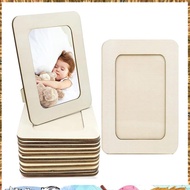12PCS DIY Wood Picture Frames Standing Photo Frames For 4 X 6 In Photos,