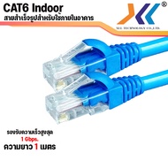 สายเเลน CAT6 ภายใน สายเน็ต สายสำเร็จรูป พร้อมใช้งาน Indoor สายอิเตอร์เน็ต Lan Cat6 indoor UTP  Network cable