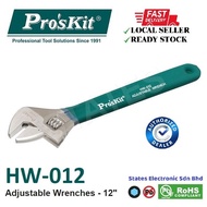 Pro'sKit HW-012 Adjustable Wrench - 300mm