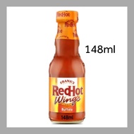 Frank’s RedHot Sauces – Ideal for Wings Marinades & Dips | Cayenne / Buffalo | 148mL & 354mL