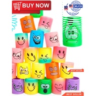 MH 12pcs Mini Rainbow Magic Spring Circles Toys - Giveaway Presents Souvenir - Children Birthday Par
