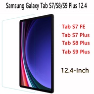 Tempered Glass For Samsung Galaxy Tab S7 FE S8 S9 Plus 12.4 X810 X800 X806 T970 S9FE Plus 12.4 S9 FE 10.9 Screen Protector Tablet Film