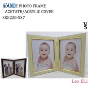 Aesthetic Home Decor Wood & Plastic Picture Frame 5X7 Acetate Cover SK8220‐5X7 SK27‐5X7