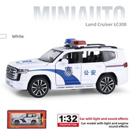 Police Replica LC300 Metal Toy Car