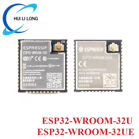 ESP32-WROOM-32U ESP32-WROOM-32UE 4MB 8MB 16MB Flash ESP32 WROOM 32U 32UE WiFi Wireless BLE Dual-mode