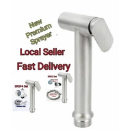 🇸🇬SG Seller🇸🇬OP6 New Product 304 Stainless Steel bidet Sprayer toilet Spray Gun Toilet Bathroom Accessory