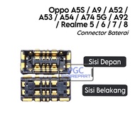 Original Battery Connector (DIMESIN) OP A5S / A9 / A52 / A53 / A54 / A74 5G / A92 / Realme 5 / 6 / 7