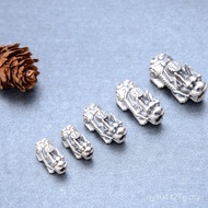 DIY 3D Hard S999 Fuxing Pixiu Accessories Prosperous Fortune Character Silver Accessories Hand Acces