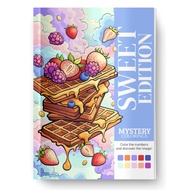 [PDF] Sweets Mystery Coloring Book (Digital Download) | Cute Color by Number PDF for iPad & Print