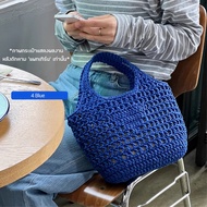 คู่มือการถัก แพทเทิร์นกระเป๋าโครเชต์ YARN-A Biscuit Triangle Net Bag Pattern พร้อมคลิปวิดีโอสอน (กระ