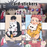 JUJUTSU KAISEN STICKER - JUJUTSU KAISEN CARD STICKER - SATORU YUJI STICKER - ACCESS CARD STICKER - C