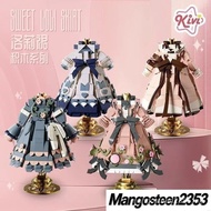 【洛莉裙系列积木】Loli Skirt Series Building Block Model Creative Fun Trendy Play Toy Anime cosplay 5IF1  706