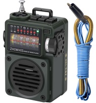 ZHIWHIS Shortwave Radio with Bluetooth and Sleep Timer, Weather AM FM SW Radios with NOAA Alerts, Re