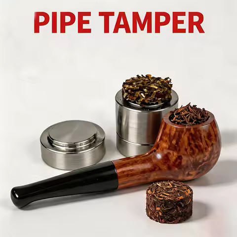 Pipe Tamping Tool Metal Pipe Tamper Portable Tobacco Pipe Press Tool Smoking Pipe Accessories for To