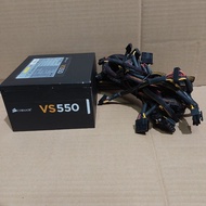 Psu powersupply 550watt PURE corsair 24pin & 2x8 pin pcie corsair vs550