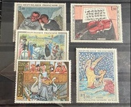 法國郵票，名畫系列
