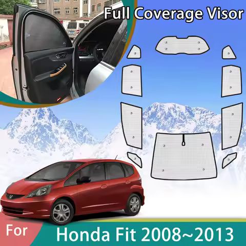 For Honda Fit Jazz GE6 GE7 GE8 GE9 GG3 GG 2008~2013 2009 2011 Car Sunshade Auto Accessories Sun Viso