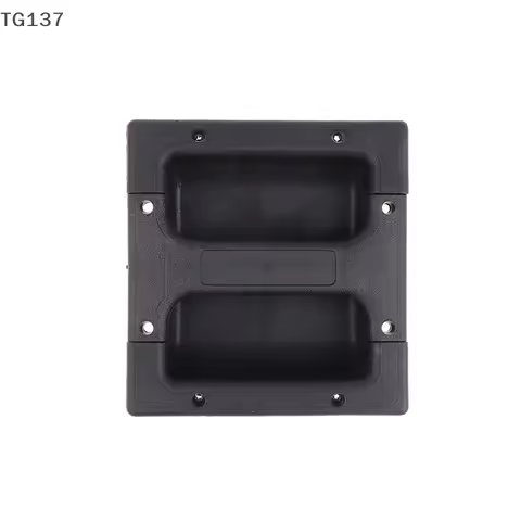 Plastic Black Sound Loud Speaker Recessed Handle Replacement For Amp Cabinet Handle Audio Accessorie