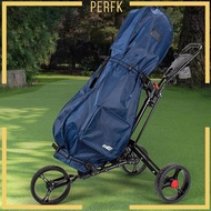 [Perfk] Golf Bag Rain Cover Zipper Protector Sleeve Golf Bag Raincoat Rain Hood Golfer's Practice Golf Push Cart Golf Club