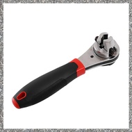 (PQAT) Universal Ratchet Wrench Ratchet Wrench is Suitable for 6-22mm Screw Adjustable Socket Wrench