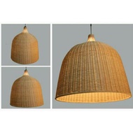 Factory - Bamboo Cloud Light, Bell-Shaped Bamboo Cloud Light, Black Bow Decorated homestay Stick -09