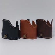 PU Leather Camera Half Body Cover Bag For Sony A7CII A7CM2 A7C Mark II Camera