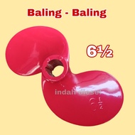 Baling - Baling 6½ inch / Propeller Kipas Baling-Baling Sampan Perahu 65 inch