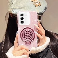 YBD Phone Case For Samsung Galaxy S21 S22 Plus S21 S22 Ultra S21 FE S21+ S22+ Rotating USD Bracket G