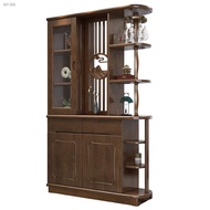 ☃❁Solid Wood Foyer Cabinet, Hall Cabinet, Wine Cabinet, Modern Chinese Style Living Room, Hall Decor