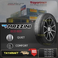 MAZZINI ECO603 TYRE(TAYAR) 175/70R13,185/70R14,195/55R15,195/65R15