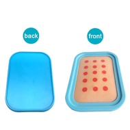 1pcs Skin Suture Training Pad Injection Training Pad Model Silicone Venipuncture Injection Training 
