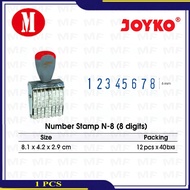 Joyko Number Stamp N-8 (8 Digits)