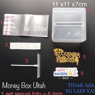 lmh cake money box kue ultah isi kotak tarik uang 1109